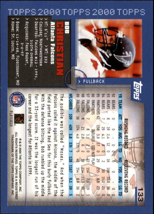 A8830- 2000 Topps Sammlung Fb Karte #S 1-250 -du Pick- 15 + Gratis US Schiff - Bild 245 von 465