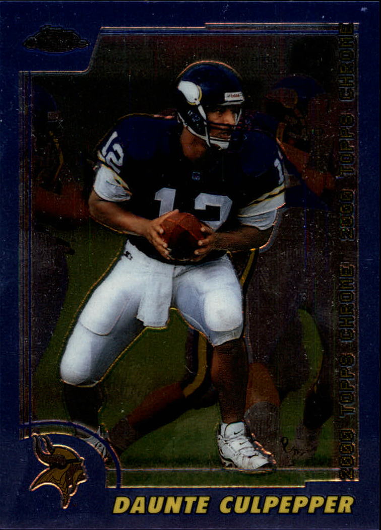 DAUNTE CULPEPPER #12 MINNESOTA VIKINGS ROOKIE SEASON 1999