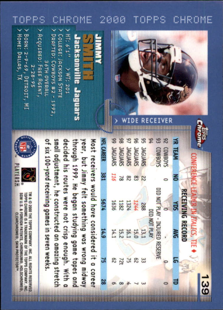 2000 Topps Chrome Football (Pick Card From List) C20 04-24