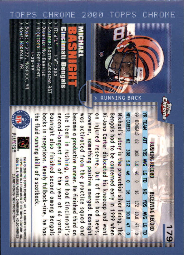 2000 Topps Chrome Football (Pick Card From List) C20 04-24