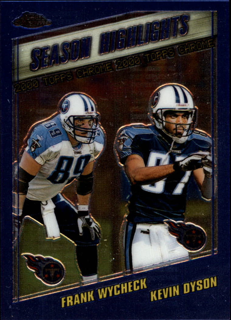 2000 Topps Chrome Football (Pick Card From List) C20 04-24