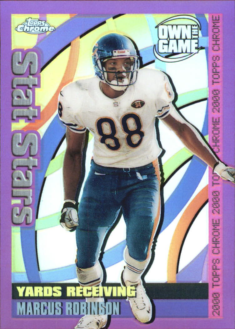 2000 Topps Chrome Own the Game Refractors #OTG17 Marcus Robinson