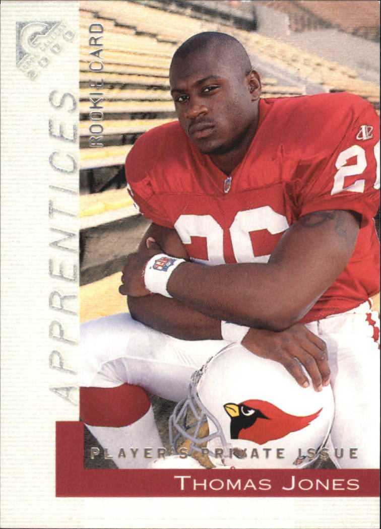 2000 Topps Gallery Player's Private Issue #156 Thomas Jones