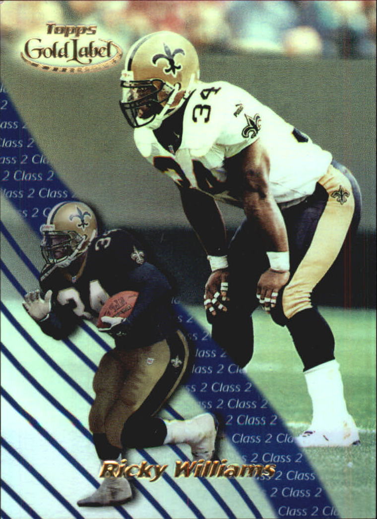 2000 Topps Gold Label Class 2 #50 Ricky Williams