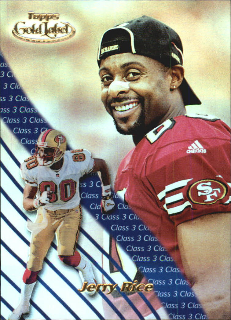 2000 Topps Gold Label Class 3 #13 Jerry Rice - NM-MT