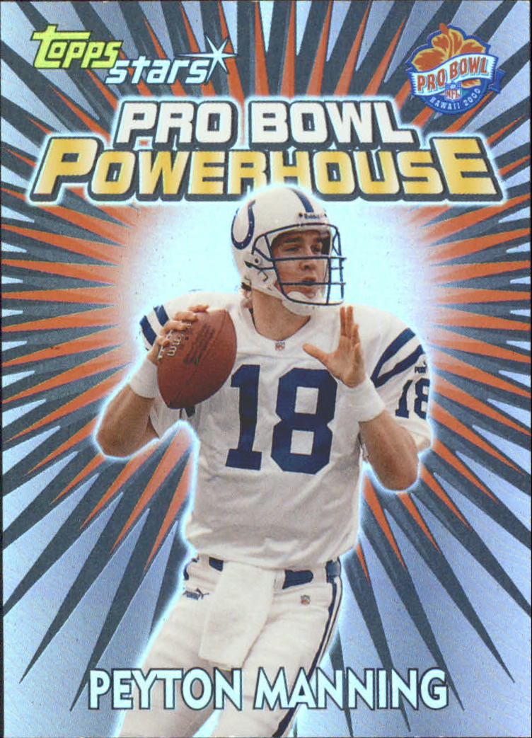 2000 Topps Stars Pro Bowl Powerhouse #PB14 Peyton Manning - NM-MT