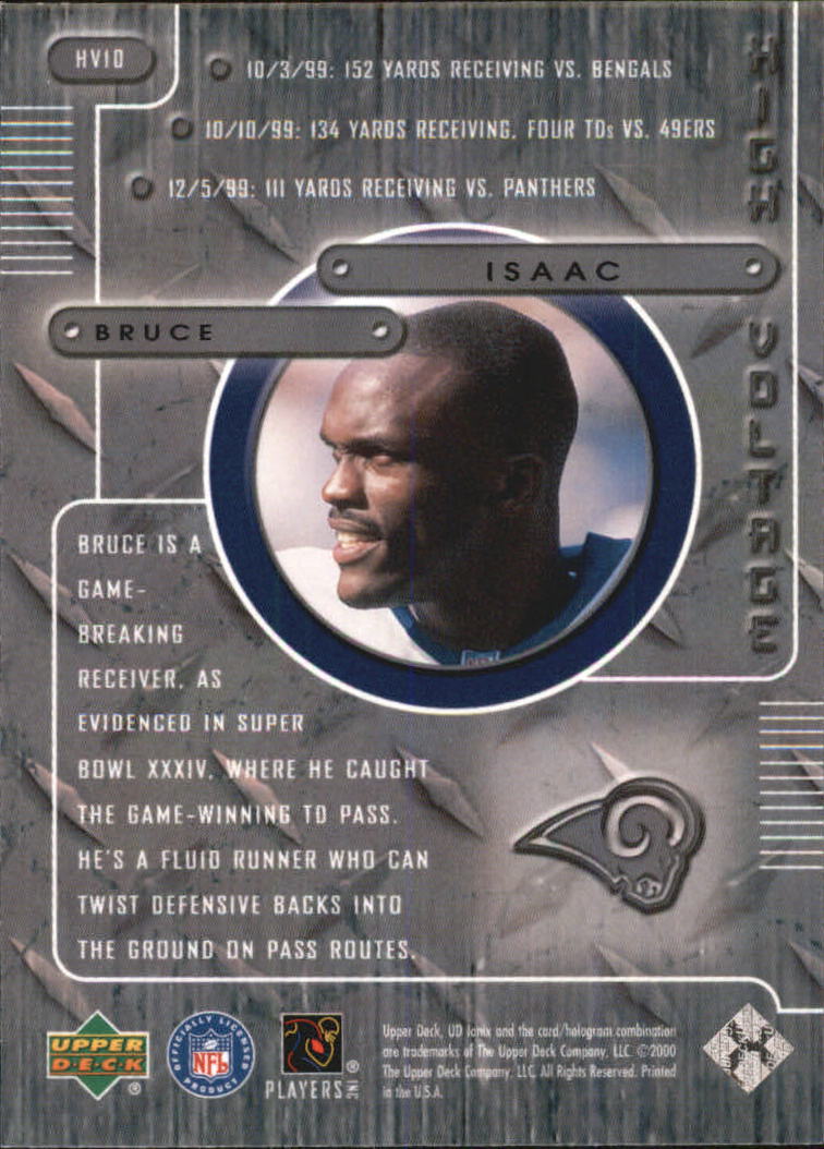 2000 Ionix (Upper Deck) Football "Insert" Cards - Bild 51 von 67