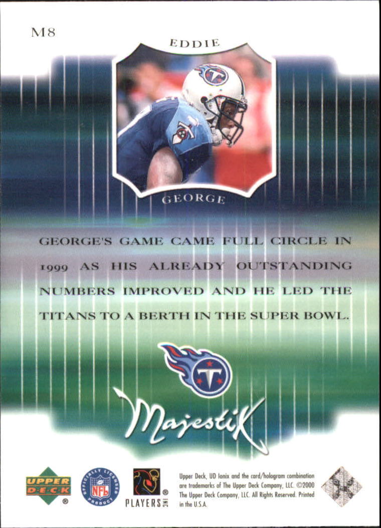 2000 Ionix (Upper Deck) Football "Insert" Cards - Bild 39 von 67