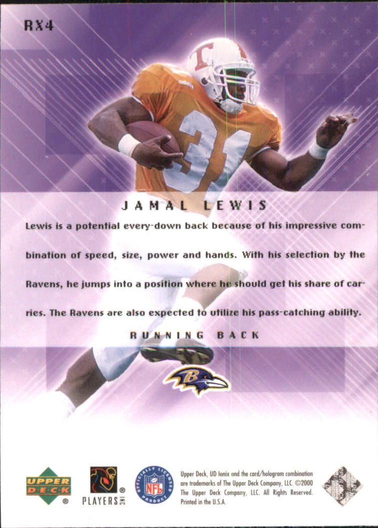 2000 Ionix (Upper Deck) Football "Insert" Cards - Bild 29 von 67