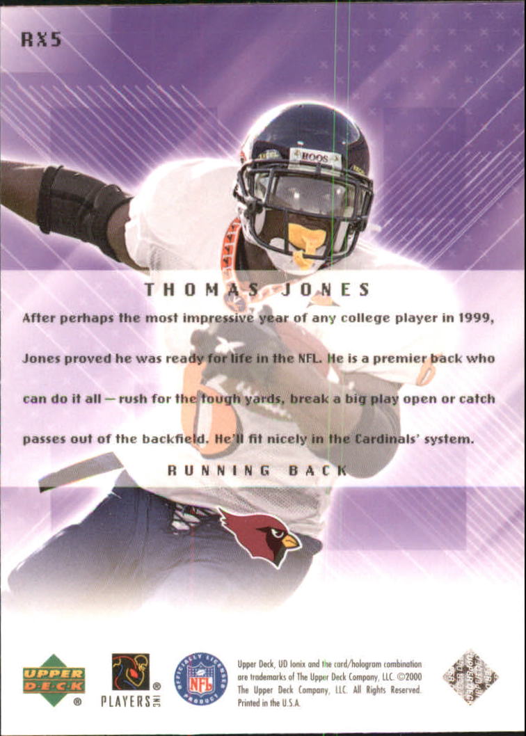 2000 Ionix (Upper Deck) Football "Insert" Cards - Bild 27 von 67