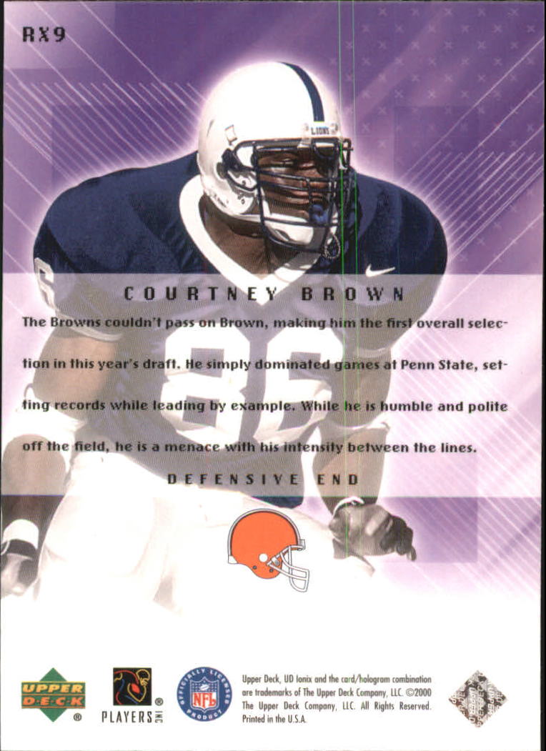 2000 Ionix (Upper Deck) Football "Insert" Cards - Bild 23 von 67