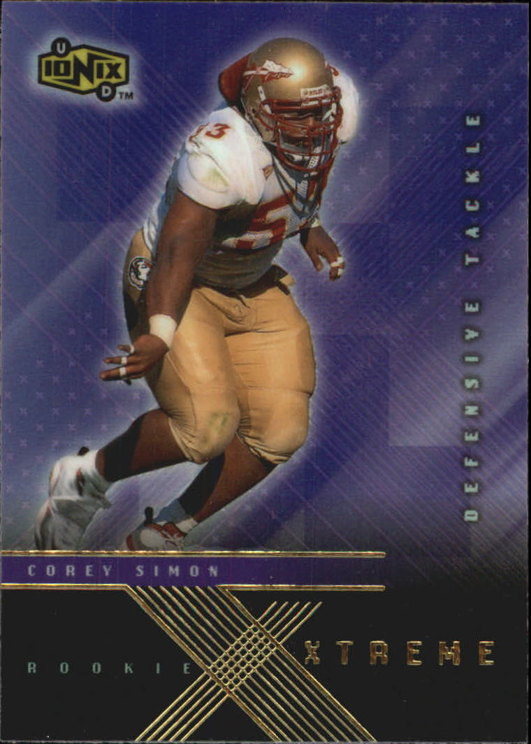 2000 Ionix (Upper Deck) Football "Insert" Cards - Bild 20 von 67