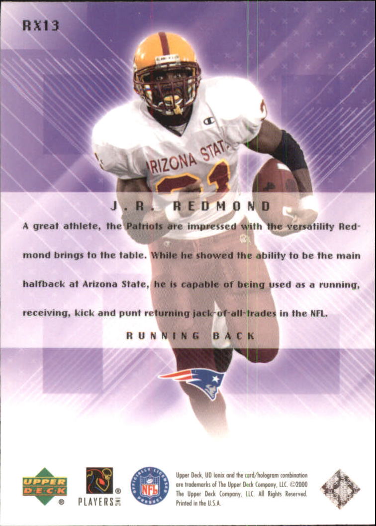 2000 Ionix (Upper Deck) Football "Insert" Cards - Bild 17 von 67