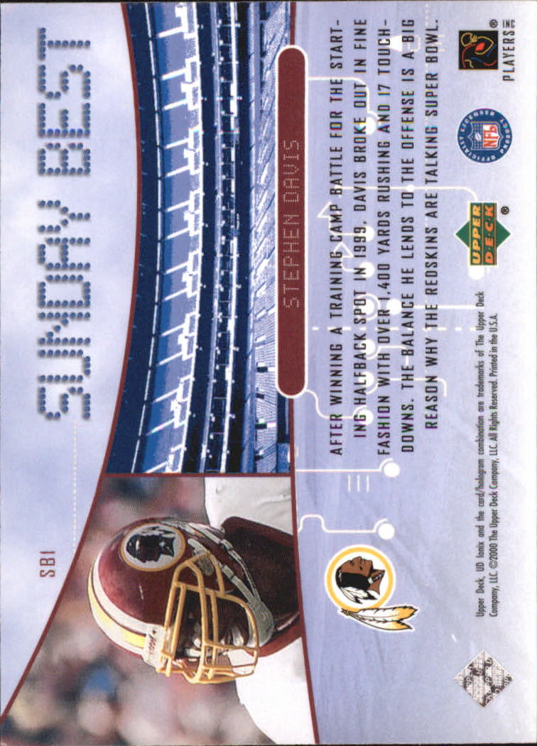 2000 Ionix (Upper Deck) Football "Insert" Cards - Bild 15 von 67