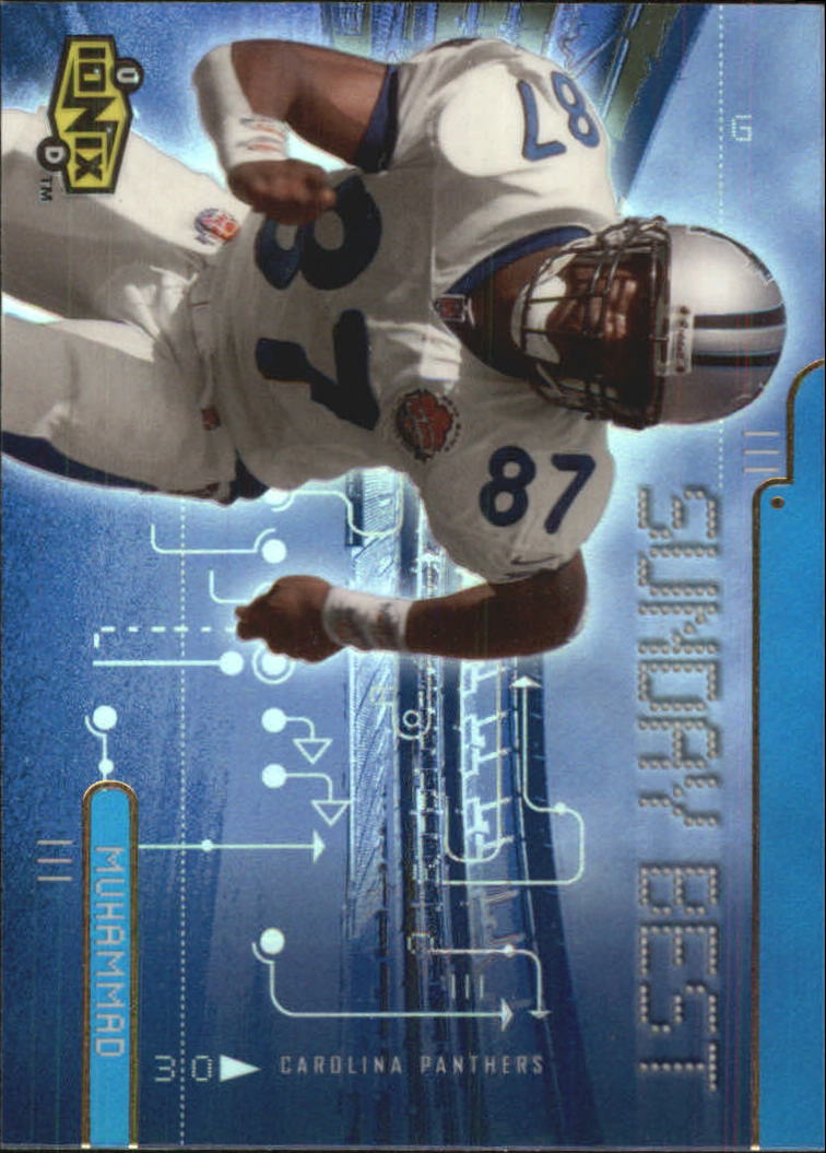 2000 Ionix (Upper Deck) Football "Insert" Cards - Bild 12 von 67
