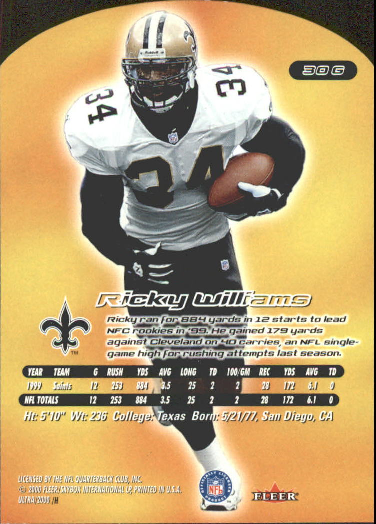 A6145- 2000 Ultra Gold Medallion FB Card #s 1-250 -You Pick- 15+ FREE US SHIP - Picture 61 of 469