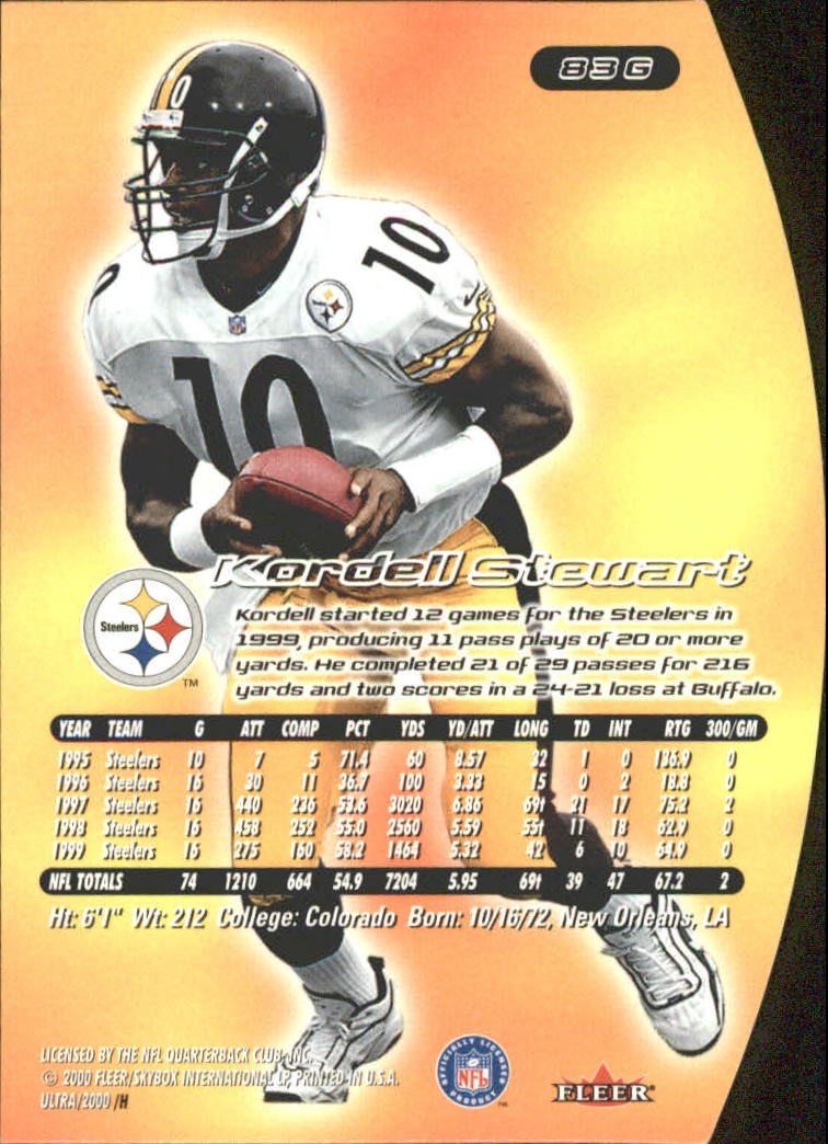 A6145- 2000 Ultra Gold Medallion FB Card #s 1-250 -You Pick- 15+ FREE US SHIP - Picture 167 of 469
