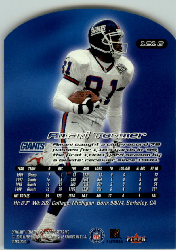 A6145- 2000 Ultra Gold Medallion FB Card #s 1-250 -You Pick- 15+ FREE US SHIP - Picture 241 of 469