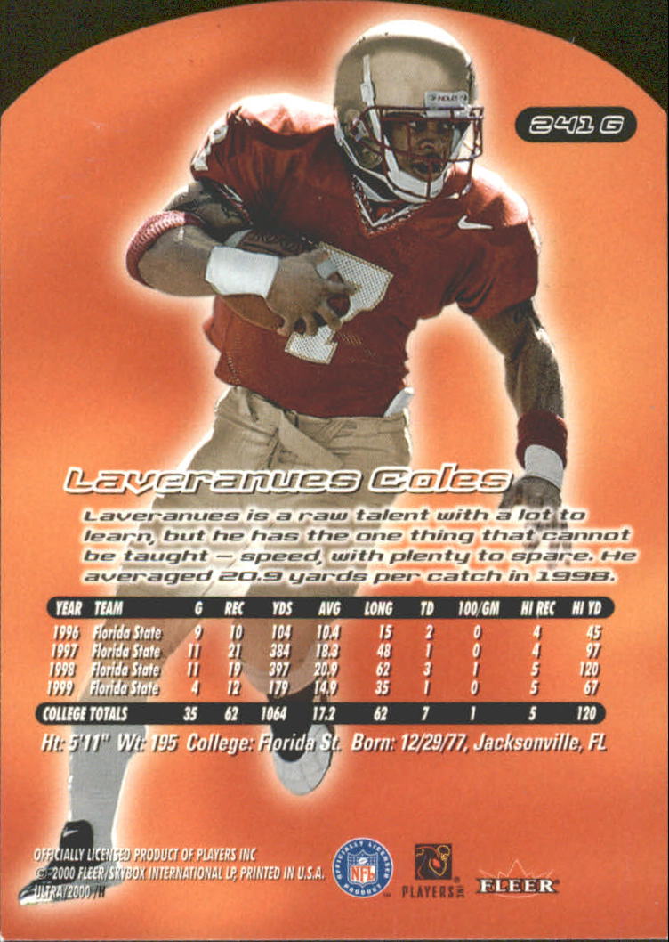 A6145- 2000 Ultra Gold Medallion FB Card #s 1-250 -You Pick- 15+ FREE US SHIP - Picture 457 of 469