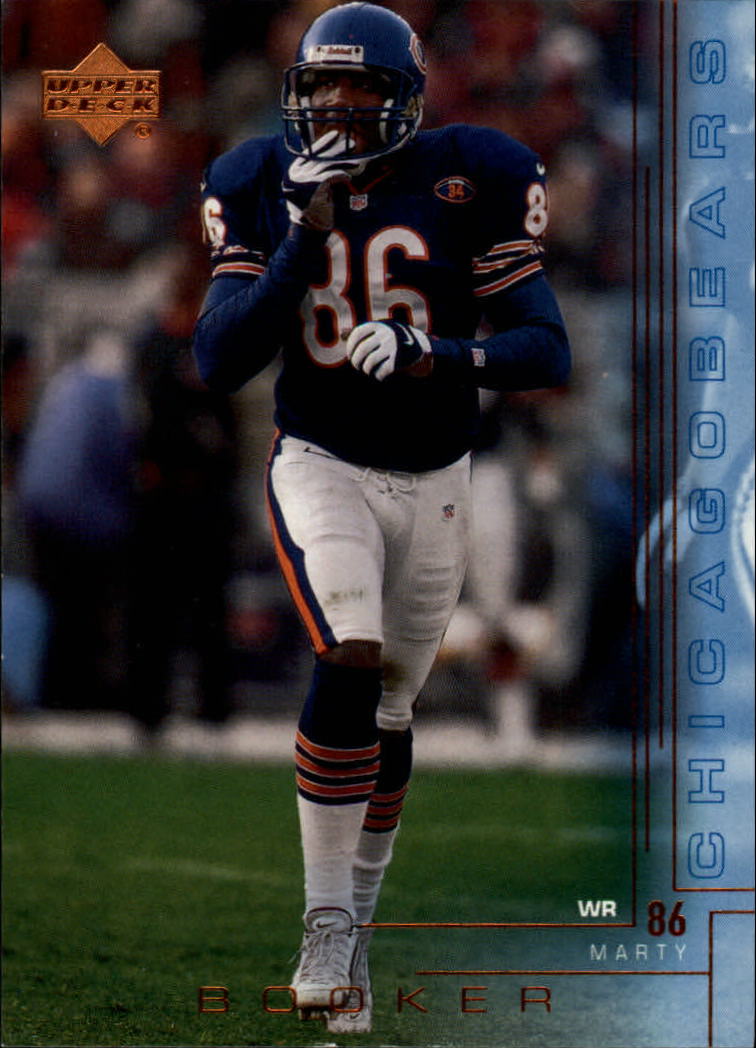 : 2002 Upper Deck MVP # 44 Marty Booker Chicago Bears