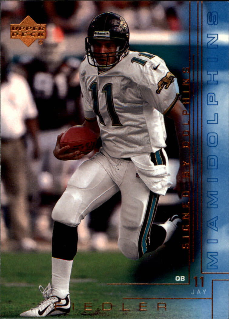 2002 Upper Deck MVP #127 Jay Fiedler - NM-MT