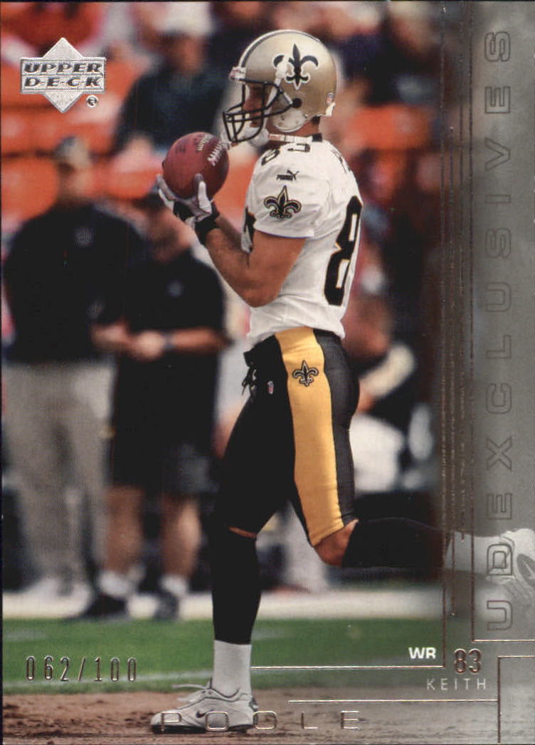 2000 Upper Deck Exclusives Silver #129 Keith Poole