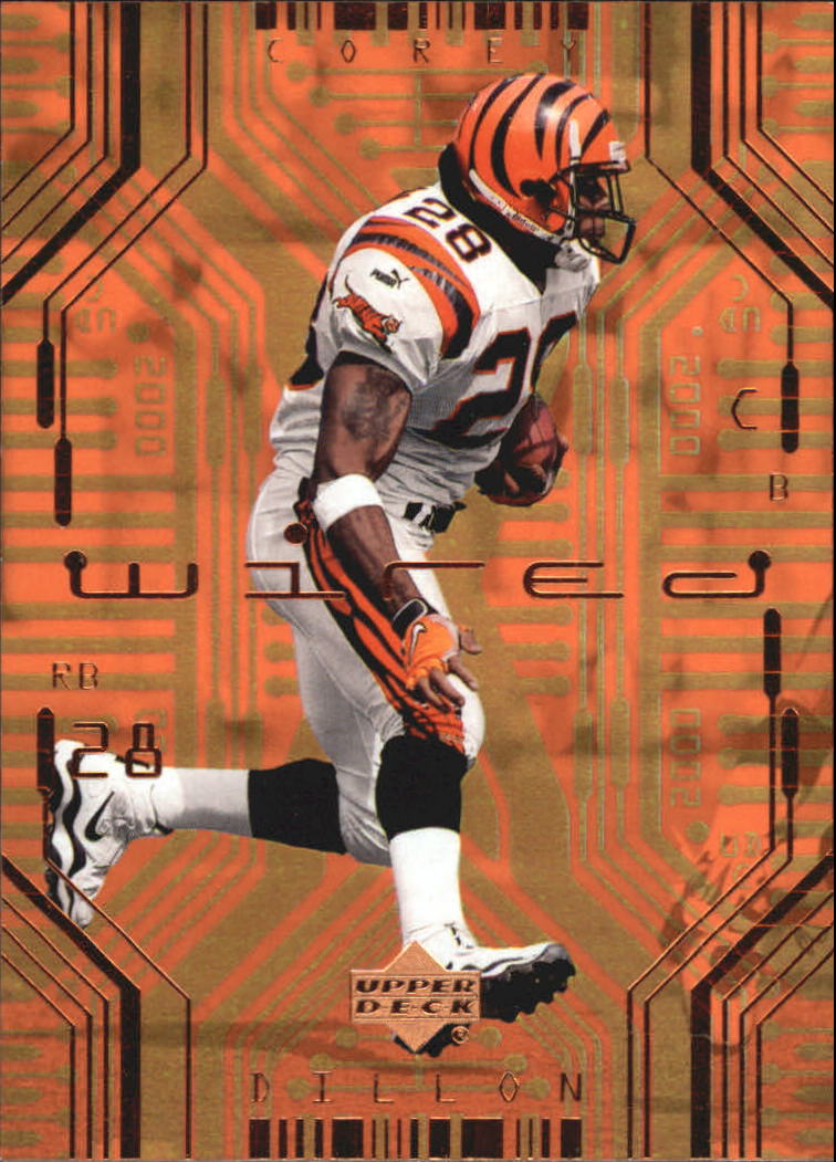 2000 Upper Deck Wired #W6 Corey Dillon
