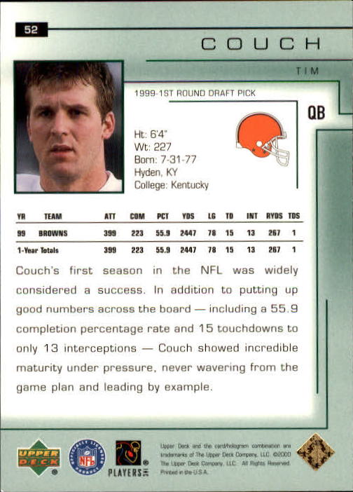 2000 Encore (Upper Deck) Football Cards - Picture 7 of 79