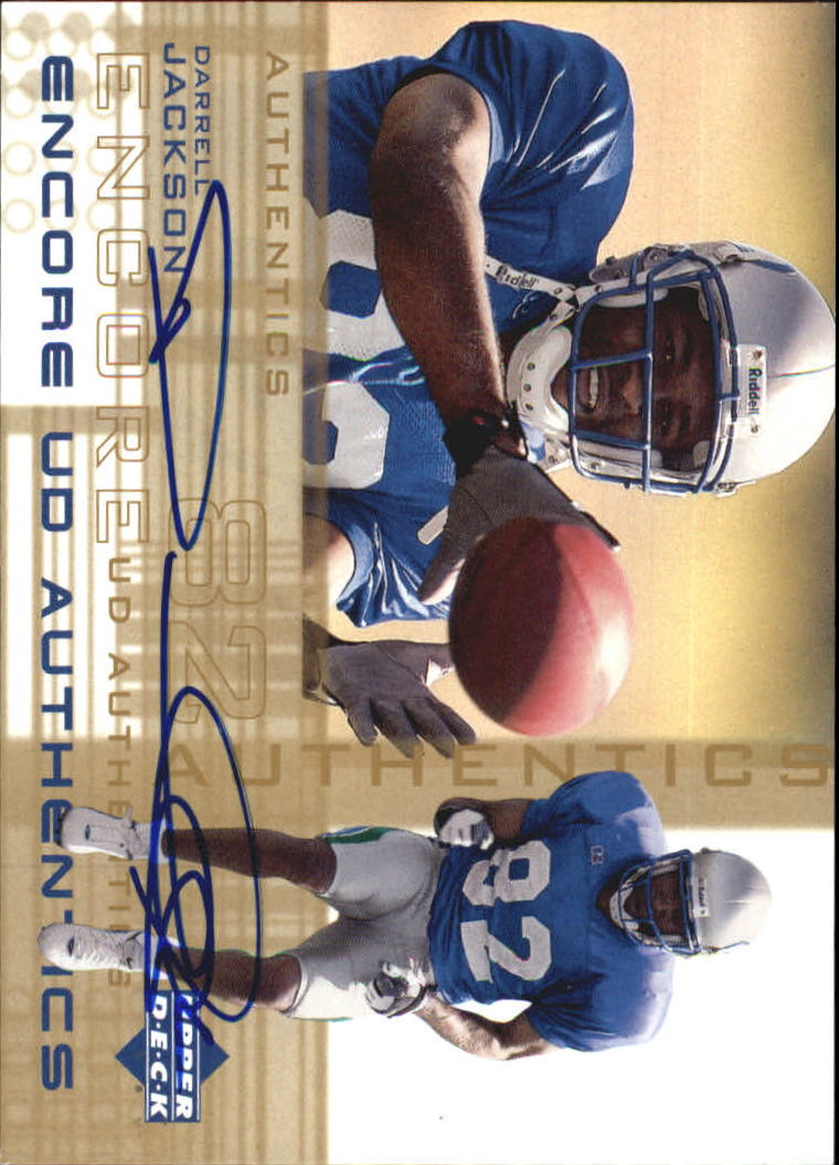 2000 Upper Deck Encore UD Authentics #DJ Darrell Jackson
