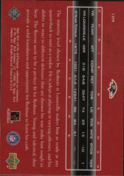 2000 Upper Deck Legends #109 Chris Redman RC back image