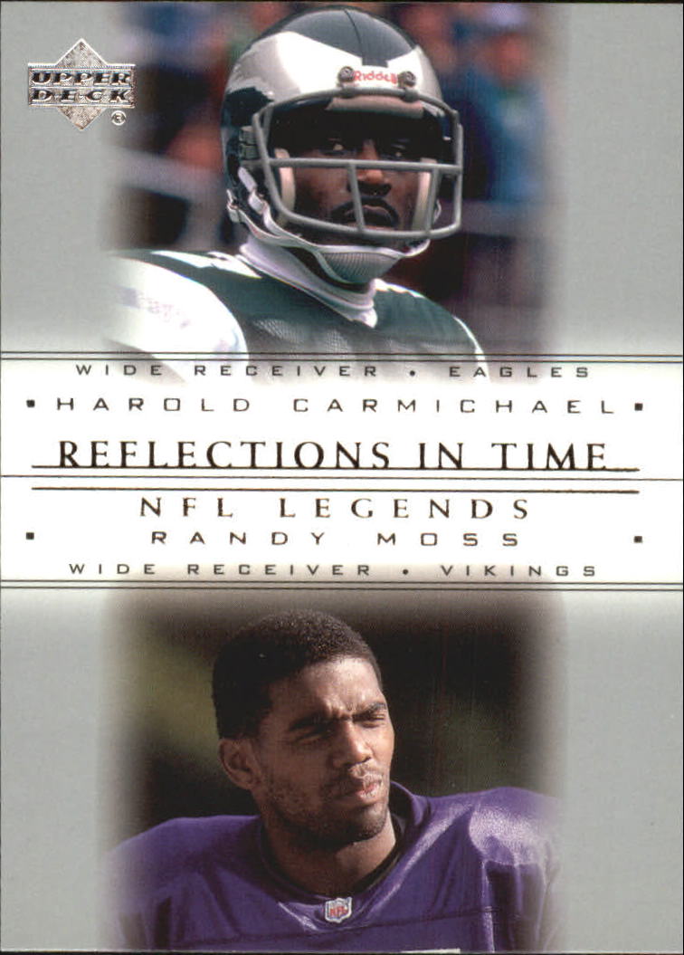 HAROLD CARMICHAEL Philadelphia Eagles 2001 UD NFL Legends Football Card