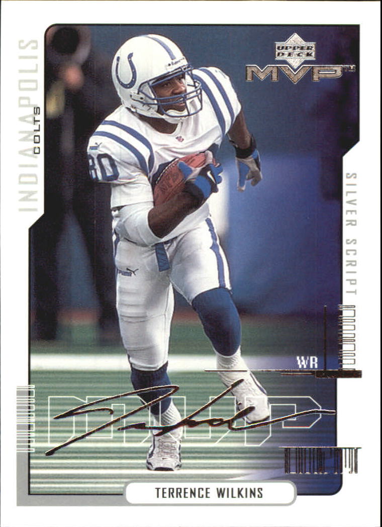 2000 Upper Deck MVP Silver Script #70 Terrence Wilkins