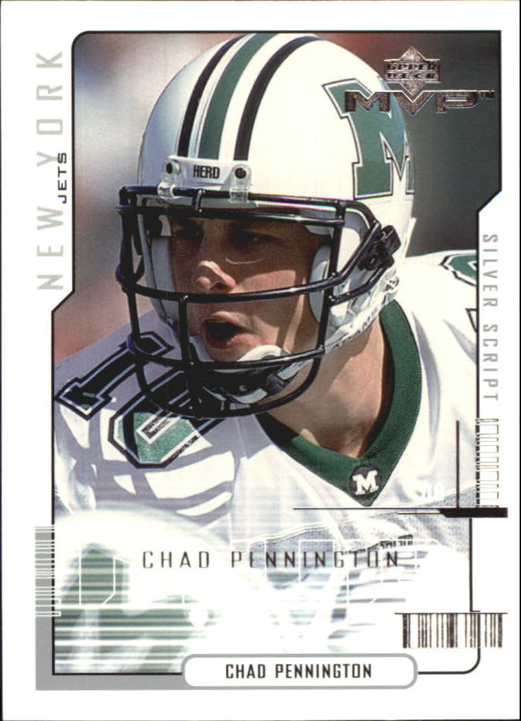 2000 Upper Deck MVP Silver Script #208 Chad Pennington
