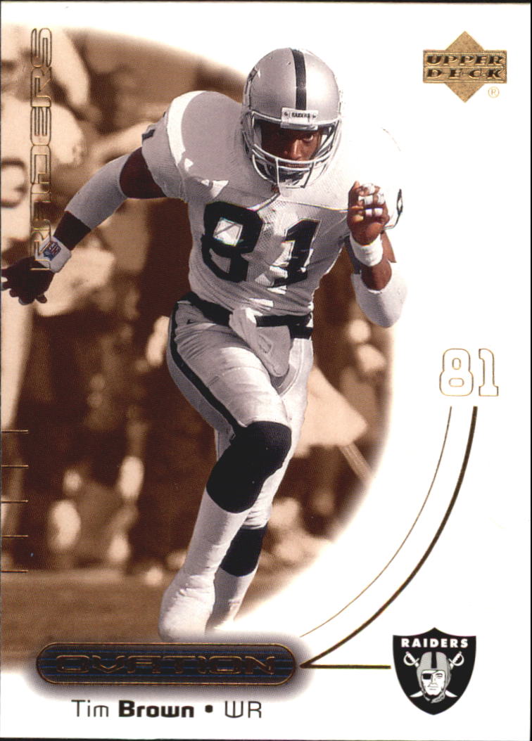 2000 Upper Deck Ovation #41 Tim Brown on Fanatics Collect