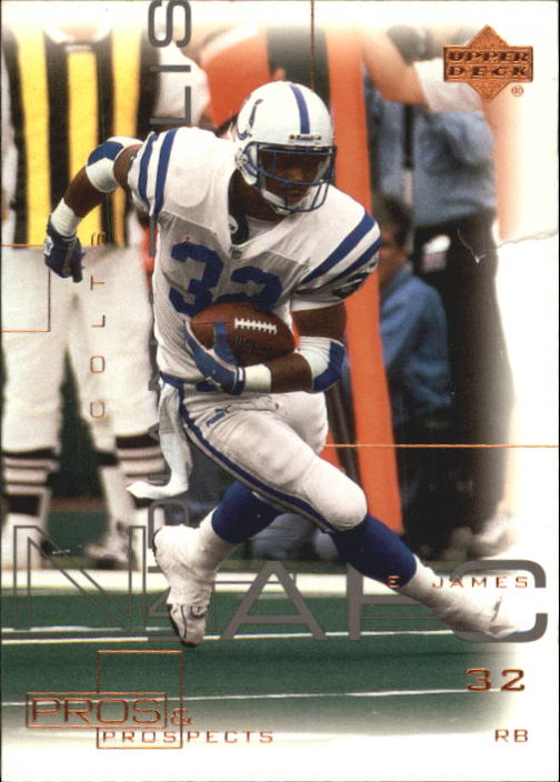 2000 Upper Deck Pros and Prospects #35 Edgerrin James