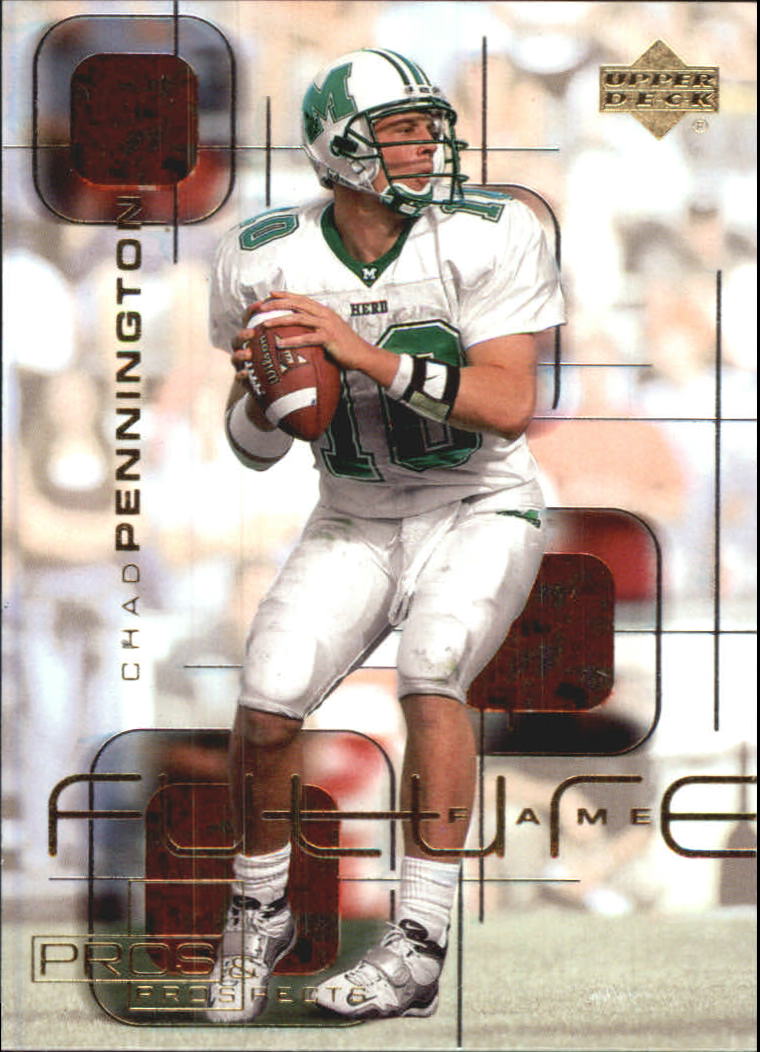 2000 Upper Deck Pros and Prospects Future Fame #FF9 Chad Pennington