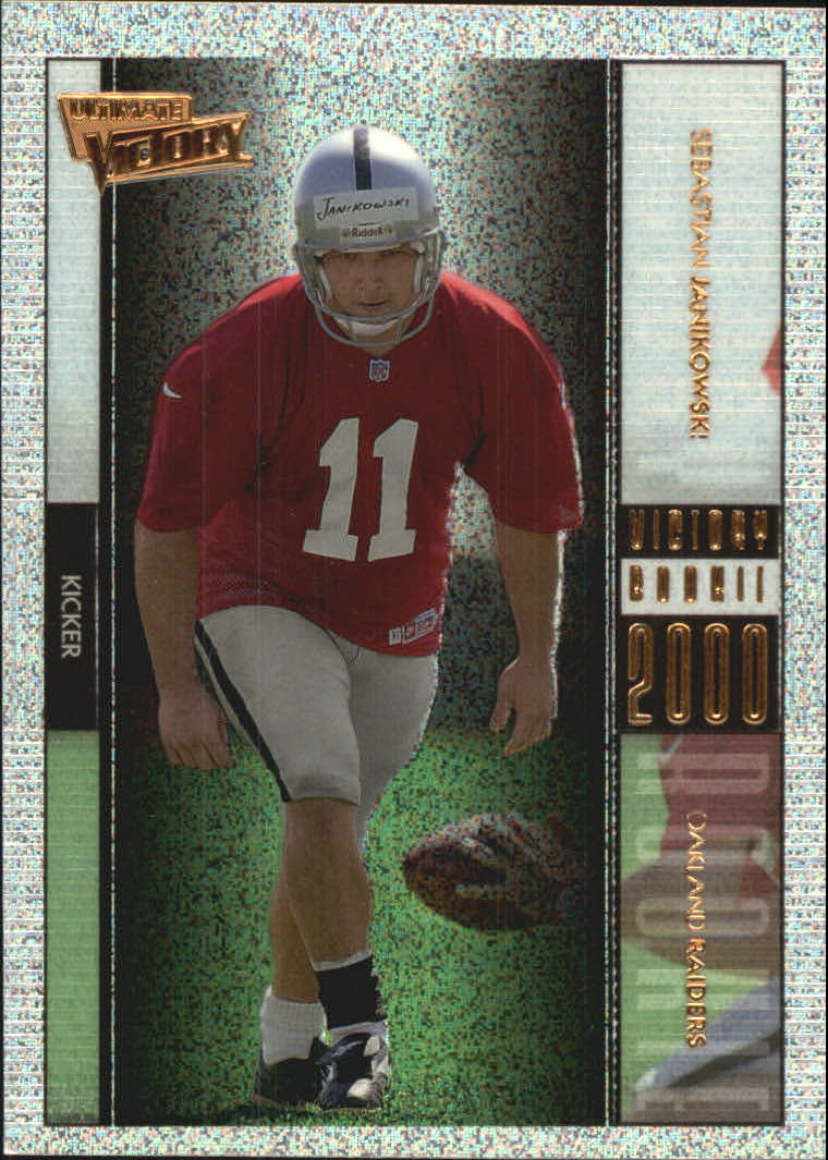 2000 Ultimate Victory Parallel #138 Sebastian Janikowski