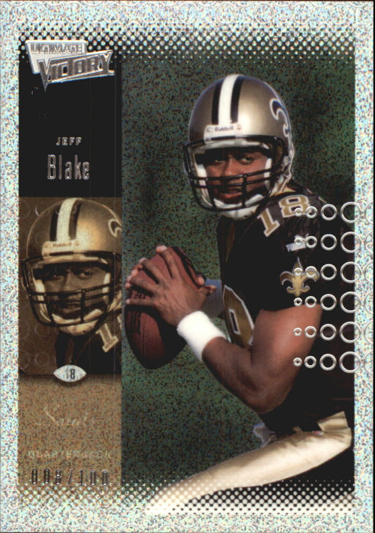 2000 Ultimate Victory Parallel 100 #57 Jeff Blake