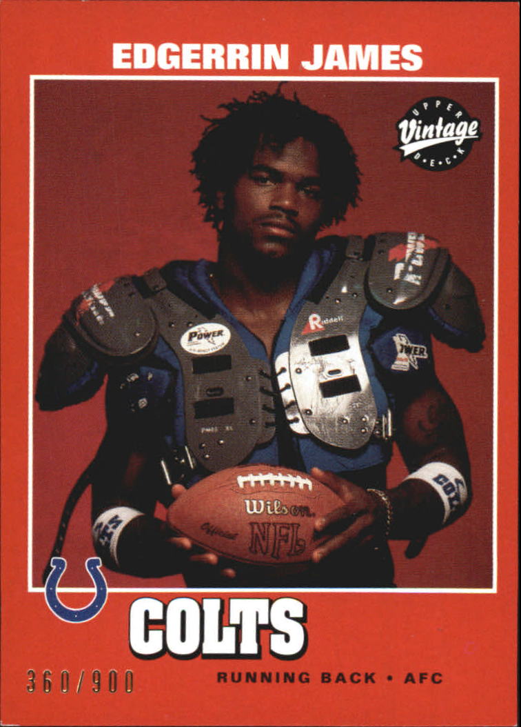 2000 Upper Deck Vintage Previews #59 Edgerrin James