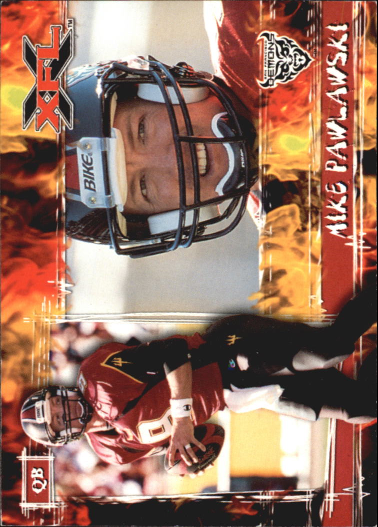 2001 Topps XFL Football Cards - Picture 2 of 107