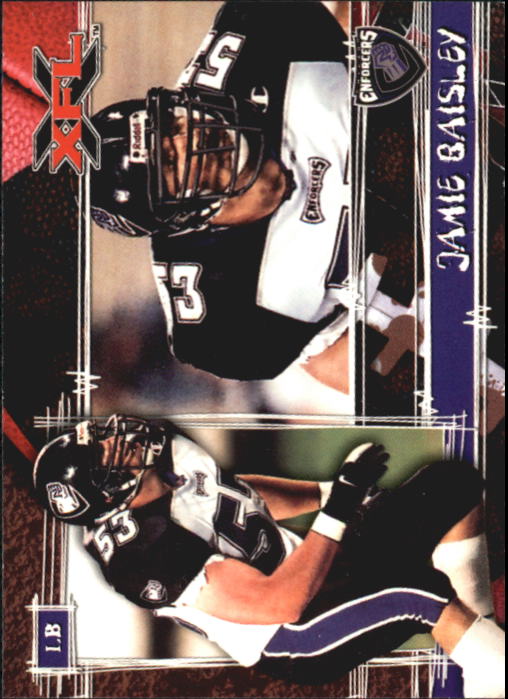 2001 Topps XFL Football Cards - Picture 16 of 107