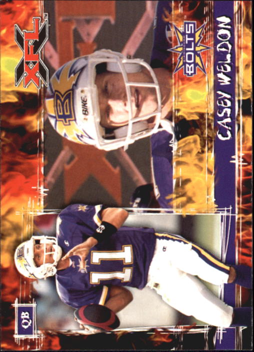 2001 Topps XFL Football Cards - Picture 38 of 107