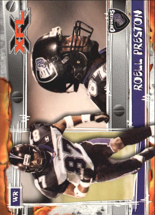 2001 Topps XFL Football Cards - Picture 40 of 107