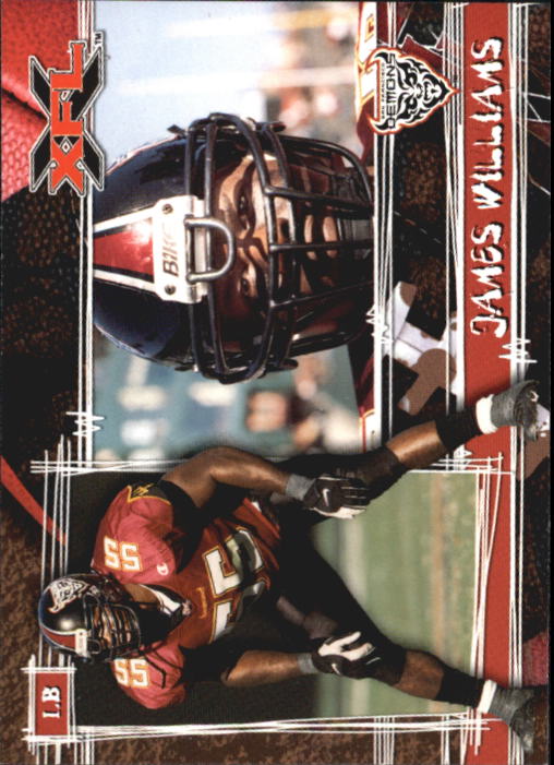 2001 Topps XFL Football Cards - Picture 46 of 107
