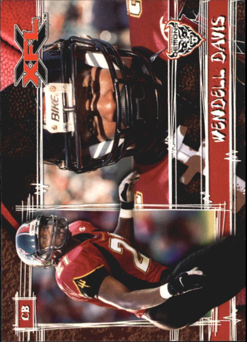 2001 Topps XFL Football Cards - Picture 64 of 107