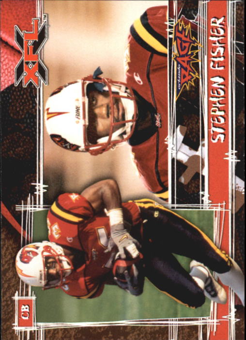 2001 Topps XFL Football Cards - Picture 68 of 107