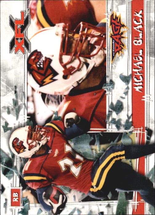 2001 Topps XFL Football Cards - Picture 70 of 107