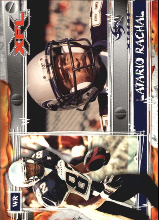 2001 Topps XFL Football Cards - Picture 74 of 107
