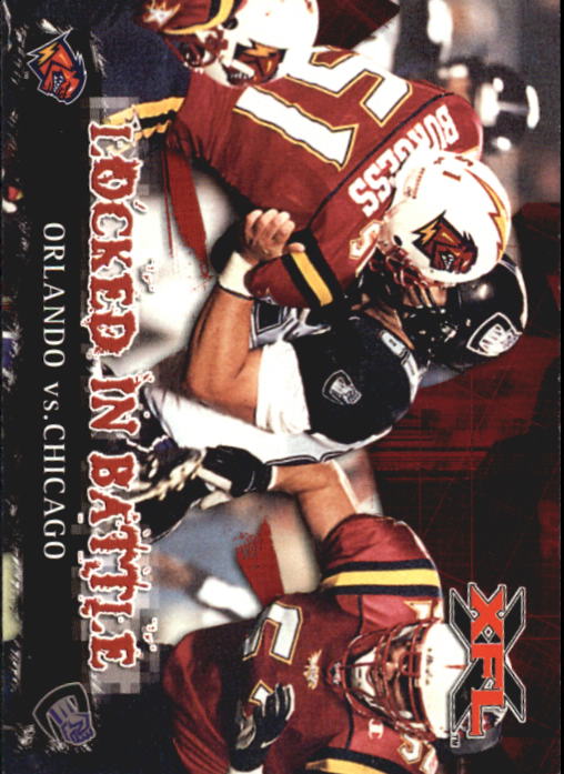2001 Topps XFL Football Cards - Picture 82 of 107