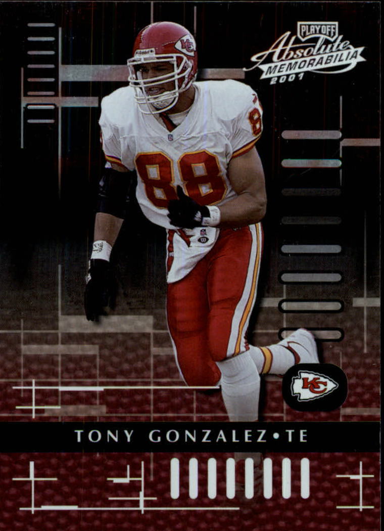 2001 Absolute Memorabilia #45 Tony Gonzalez